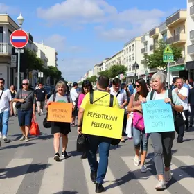 Ação no Dia do Pedestre leva orientação e escuta pública a Vila Nova de Colares