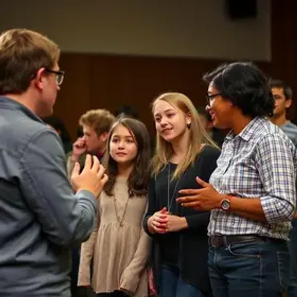 Ação educativa leva alunos ao teatro para refletir sobre relações familiares