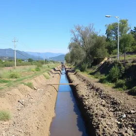 Limpeza de canais avança para prevenir alagamentos na Serra