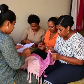 Crochê que transforma: oficinas gratuitas abrem vagas para mulheres na Serra