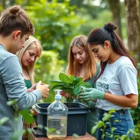 Aula prática em ecoponto promove consciência ambiental