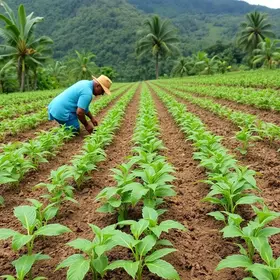 Produtores rurais recebem 12 mil mudas de café e cacau em Rio Novo do Sul