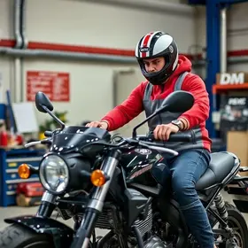 ES abre inscrições de cursos de Mecânica e Pilotagem de moto