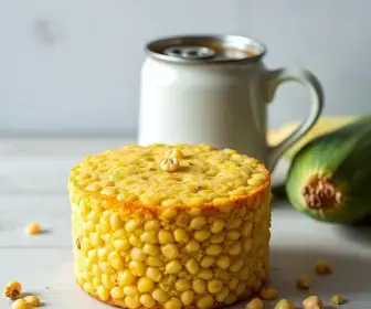 Com uma lata de milho verde e poucos ingredientes faça esse bolo que salva o seu café da tarde